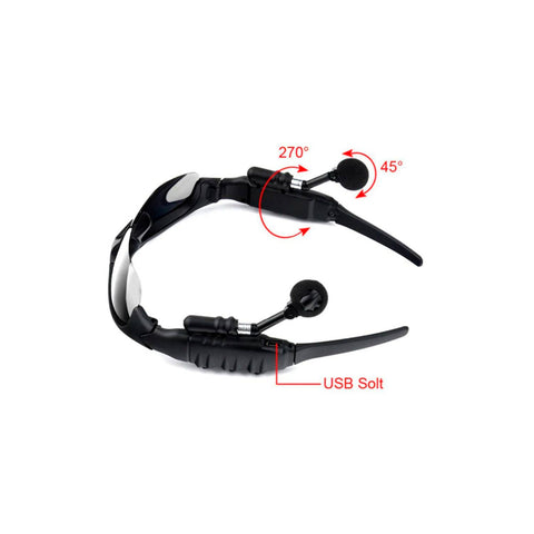 Image of Lentes De Sol Bluetooth Inteligente Con Audifonos Inalambricos